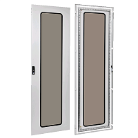 FORMAT Дверь метал. со стеклом 2000х600 IEK