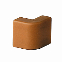 AEM 22x10 Угол внешний коричневый (розница 4 шт в пакете, 20 пакетов в коробке)