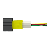 Волоконно-оптический Дроп-кабель круглый, универсальный, MM 50/125 OM2, 8В, LSZH нг(А)-HF, 1кН, цвет черный