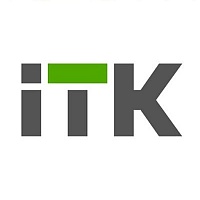ITK Коммутационный шнур кат.6A S/FTP 1м st. 50мкд бел.