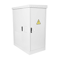Шкаф всепогодный напольный укомплектованный 30U (Ш1000 × Г900) с эл. отсеком, комплектация Т1-IP54