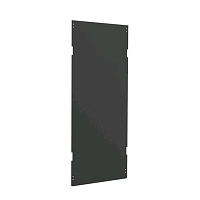 Боковая панель тип C, для шкафов Z-SERVER 42U/1000мм (ВхГ) на ножках, цвет черный (RAL 9005)