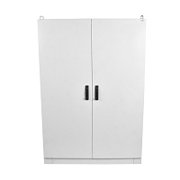 Отдельный электротехнический шкаф IP55 в сборе (В1800*Ш1200*Г400) с двумя дверьми, цоколь 100 мм.