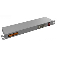 Микропроцессорная контрольная панель,1U, для всех шкафов 19'', подключение до двух устройств, датчик температуры, кабель питания 1.8 м, цвет серый (RA