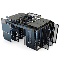 Панель задняя для систем коридора сплошная 42U (900-1200 мм) для шкафов серверных ЦОД ШТ-НП-СЦД-42U, СЦД-П-42U, RAL9005