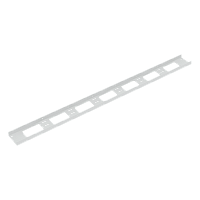 Органайзер кабельный вертикальный, 24U, для шкафов серий TFI-R, Ш75хВ998хГ20мм, металлический, с крепежом, цвет серый