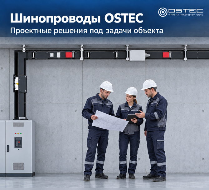 Шинопроводы OSTEC.