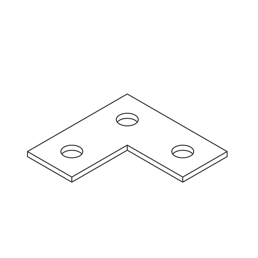 пластина соединительная сталь оцинкованная по методу сендзимира