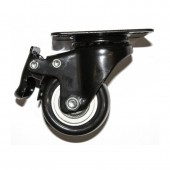 Ролик для шкафов, с тормозом , максимальная нагрузка 150 кг, d= 50.8 мм, для шкафов серии TTR, TTB