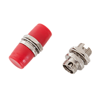 Адаптер NIKOMAX волоконно-оптический, соединительный, универсальный SM/MM, FC-FC, одинарный, латунный, металлик, уп-ка 2шт.