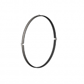 Хомут вентиляционный 150мм М8, гальван. цинк