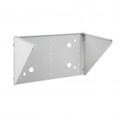 Кронштейн настенный вертикальный 19" 6U, цвет серый