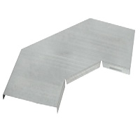 Крышка поворота лестничного 90град осн. 400мм R300 IEK