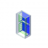 Комплект для крепления монтажной платы к монтажной раме, Сonchiglia, шкаф 1390 х 580 х 460 мм