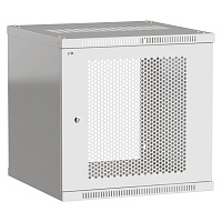 ITK Шкаф LINEA WE 9U 600x650мм дверь перфорированная серый
