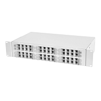Оптический бокс (кросс) 19", 2U, до 48 портов