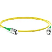 Патч-корд волоконно-оптический (шнур) SM 9/125 (OS2), ST/APC-ST/APC, 2.0 мм, simplex, LSZH, 1 м  