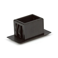 Заглушка отверстия под адаптер simplex SC, цвет черный