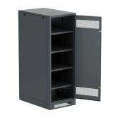 ITK LINEA B Шкаф (пустой) 2000х600мм дверь метал. чер.