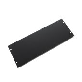 Фальшпанель в шкаф 19" 4U, цвет черный