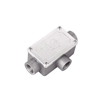 Коробка ответвительная алюминиевая, 3 ввода, М25х1,5 ,IP55, 118х67х42мм