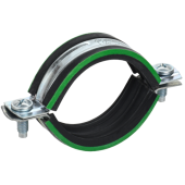 ELASTA Скоба метал. двухкомп. с резин. уплотн. d=32-35мм IEK