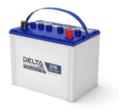 Аккумуляторная батарея Delta DELTA START MASTER 65 Ah EFB Asia