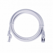 Шнур коммутационный S/FTP, Кат.6A, LS0H нг(А)-HFLTx, цвет серый, 3.0 м