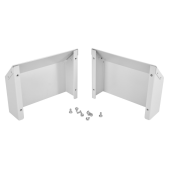 Оцинкованные козырьки защитные для вентилятора и фильтра D92 в шкафы ШТВ-НЭ глубинной 210 мм