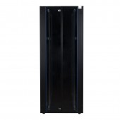 Шкаф нап. 19", 42U 800х800,2-я перед. дв. стек,2-я задн. дв. мет, чер.