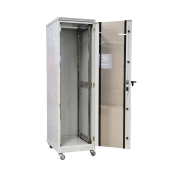 Шкаф телекоммуникационный напольный 19",42U(600x800), ШТ-НП-42U-600-800-С, передняя дверь стекло ССД