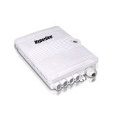 Бокс оптический настенный, 8 портов (SC duplex LC), без пигтейлов и проходных адаптеров, IP65, 213 х 163 х 47 мм, серый