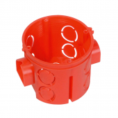 Коробка установочная углубленная 80-0510-1 безгалогенная (HF) 68х62 (160шт/кор) Промрукав