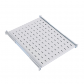 Полка перфорированная выдвижная с телескопическими направляющими, глубина 1000 мм