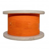 Кабель волоконно-оптический 62.5/125 (OM1) многомодовый, 1 волокно, simplex, плотное буферное покрытие (tight buffer) 0.9 мм, LSZH, нг(А)-HF, оранжевы