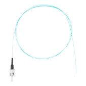 Шнур оптический монтажный (пигтейл), ST, OM3, нг(А)-HF, бирюзовый, 1,5 м