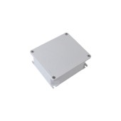 Коробка ответвительная алюминиевая окрашенная, IP66/IP67, RAL9006, 154х129х58мм