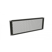 Фальш-панель перфорированная на 3U, цвет черный (RAL 9005)