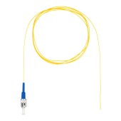 Шнур оптический монтажный (пигтейл), ST, OS2, нг(А)-HF, желтый, 1,5 м