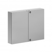 Корпус навесной STH с М/П двухдверный из нержавеющей cтали AISI304 ВхШхГ 800x1000x200 мм, с фланцем