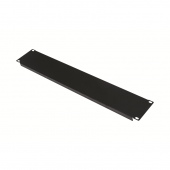 Фальш панель 2U, чер.