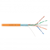 Кабель NIKOMAX F/UTP 4 пары, Кат.6a (Класс Eа), тест по ISO/IEC, 500МГц, одножильный, BC (чистая медь), 23AWG (0,57мм), полимерный материал нг(А)-HF, 
