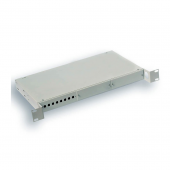 Коммутационная панель ВО 19" 1U 8xSC(LC), сплайс-кассета