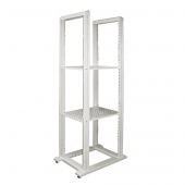 Открытая стойка 19" (профили WZ-1718-XX-XX-000), серия SRX, 24U, высотой 1185 мм, шириной 560 мм и полезной глубиной 650 мм, дв