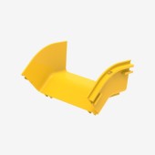 Угол 45° внешний (вниз) для оптического лотка 120х100 мм