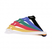  Хомут для кабеля, липучка с мягкой застежкой, 135x14 мм, зеленый