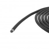 Металлорукав DN 20мм в гладкой ПВХ изоляции, Dвн 20,5 мм, Dнар 27,0, 50 м, цвет чёрный