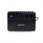 ИБП линейно-интерактивный, мощность 600/360 ВА/Вт, напольный, LED индикация, Shuko CEE7/4 - 3 шт., встроенные АКБ