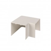 Поворот 90 гр. (60х60) (4 шт) белый EKF-Plast 