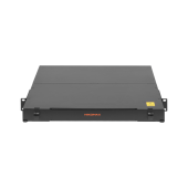 Оптический кросс 19" MTP/MPO, кассетный, 12 слотов под кассетные модули CT, выдвижной, черный